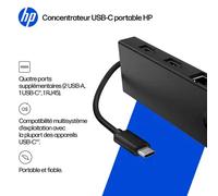 HP - Station d'accueil - USB-C - 1GbE - Smart Buy