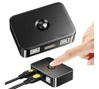 Concentrateur USB de Partage d'Imprimante | Concentrateur Partageur Convertisseur,Station De Sélection D'ordinateur Pour Studios D'enregistrement Salles De Classe Présentations Maison Salles De Contrô