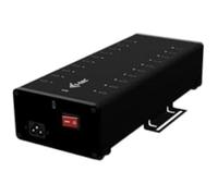 Concentrateur USB - I-TEC - HUB 20x USB-C - 15W par port - 5 Gbit/s - Protection surtensions