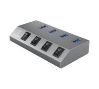 Raidsonic Icy Box Concentrateur USB IB-HUB1405 – 4 x SuperSpeed USB 3.0 – Anthracite