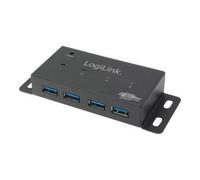 LogiLink UA0149 Hub USB 3.0 4 Ports Noir