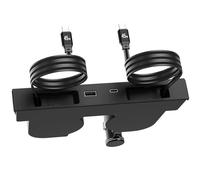 Concentrateur USB pour Tesla New Model Y Juniper et Model 3 Highland, conception de station d'accueil cachée, Tesla Model 3 (2024 ~ 2025)/Nouveau modèle Y Juniper Accessoires pour chargeur de