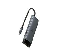 TP-Link UH7020C, HDMI 4K 60 Hz, port RJ45 Gigabit, charge rapide 100 W, fente pour carte SD et MicroSD, vitesse de transfert de données 5 Gbit/s, hub USB-C 7 en 1