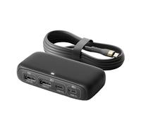 Concentrateurs polyvalents de type C avec charge rapide et plusieurs ports pour une utilisation au bureau pour le chargement et le transfert de données de téléphone portable, smartphone et répartiteur