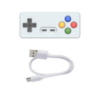 Concentrateurs USB 2.0 en forme de jeu amusante qui s'étend à 2 ports de type C et 2 ports USB pour claviers et plus encore