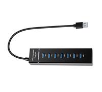 Concentrateurs USB 3.0 à 7 ports pour une utilisation efficace au bureau et à la maison avec indicateurs LED Gestion facile des appareils Hub USB haute vitesse