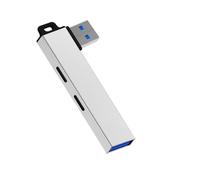 Concentrateurs USB 3.0 compacts vers 2 types C et concentrateurs pour une extension facile du port compatible avec les stations d'accueil USB C d'appareil Android Windows