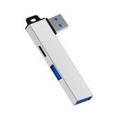 Concentrateurs USB 3.0 portables vers type C et double port USB pour adaptateur. Forte compatibilité avec station d'accueil d'extension pour ordinateurs portables