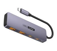 Concentrateurs USB C multifonctions 10 Gbit/s PD100 W 140 W Convertisseurs USB 3.2 Port HDTV 4K pour ordinateur portable Smartphone Accessoires Hub C portable pour voyage