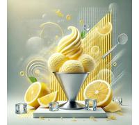 Concentré d'arôme de crème glacée au citron - Vegan - Sasami - 100ml