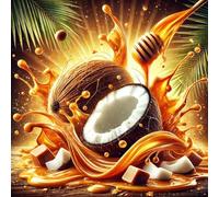 Concentré d'arôme de noix de coco et de caramel - Vegan - Sasami - 10ml