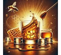 Concentré d'arômes de miel et de whisky bourbon - Vegan - Sasami - 100ml
