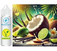 Concentré d'arômes de palmier, de noix de coco, de citron vert et de vanille - Végétalien - Sasami - 100ml