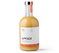 Concentré de gingembre Gimber : 50% de sucre en moins, 100% naturel & vegan