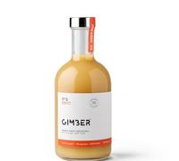 GIMBER N°2 Brut | Jus de Gingembre Bio 500ml l Nouvelle recette | Moins de sucre | Boisson bio sans alcool à base de gingembre, de yuzu & de thym citron