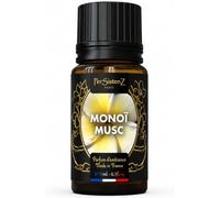 Concentré de Parfum Monoi Musc 10 ml - Parfum d’Ambiance pour Maison, Voiture, Diffuseur, Linge & DIY - Senteur Tropical et Musqué - Fabriqué en France - PerSistenZ Paris