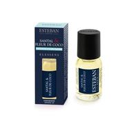 Essence d'huile de bois de santal et de fleur de coco - Esteban Paris