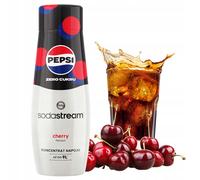 Concentré de sirop pour gazéifier l'eau SodaStream Pepsi Cherry Zero Sugar 440 m