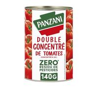 Concentré de tomates PANZANI - la boite de 140g Lot De 4 - Par Lot