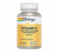 Concentré De Vitamine C Avec Bioflavonoïdes 1 000 Mg 100 Caps Par Solaray