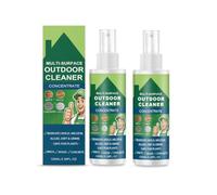 Concentré nettoyant multi-surfaces pour extérieur (100 ml) - Nettoyant portable à action rapide pour un usage quotidien sur terrasses, allées, clôtures ou maçonnerie