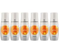 Concentrés SODASTREAM - Lot de 6 concentrés Agrumes sans sucres - Jusqu'a 54L de boissons - 440 ml