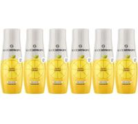Concentrés SODASTREAM - Lot de 6 concentrés Citron sans sucres - Jusqu'a 54L de boissons - 440 ml