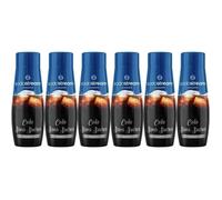 SodaStream Lot de 6 Concentrés Cola Sans Sucres pour Machine à Eau Pétillante et Soda | Préparez jusqu'à 9 Litres de Cola en Quelques Secondes, 440ml