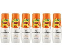 Concentrés SODASTREAM - Lot de 6 concentrés Lipton Ice Tea - Jusqu'a 54L de boissons - 440 ml