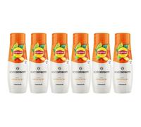 Concentrés SODASTREAM - Lot de 6 concentrés Lipton Ice Tea - Jusqu'à 54L de boissons - 440 ml