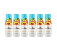 Concentrés SODASTREAM - Lot de 6 concentrés Lipton Ice Tea Zéro sucres - Jusqu'à 54L de boissons - 440ml