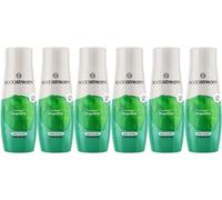 Concentrés SODASTREAM - Lot de 6 concentrés Menthe sans sucres - Jusqu'a 54L de boissons - 440 ml