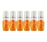 SodaStream Lot de 6 Concentrés Orange pour Machine à Eau Pétillante et Soda | Préparez jusqu'à 9 Litres de Soda à l'Orange en Quelques Secondes, 440ml