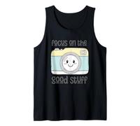Concentrez-Vous sur Les Bonnes Choses Camera Smile Débardeur