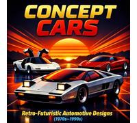 Concept Cars - Retro-Futuristic Automotive Designs (1970s-1990s): Icons of a Future That Never Came