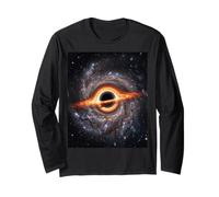 Concept de Disque d'accrétion de lentille gravitationnelle Trou Noir Manche Longue