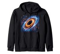 Concept de Disque d'accrétion Vortex Space Hole Black Hole Sweat à Capuche