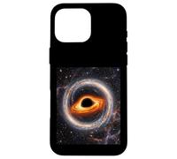 Concept de Disque d'acquisition Anneau Lumineux Espace Trou Noir Coque pour iPhone 16 Pro Max
