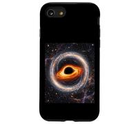 Concept de Disque d'acquisition Anneau Lumineux Espace Trou Noir Coque pour iPhone SE (2020) / 7/8