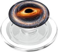 Concept de Disque d'acquisition Anneau Lumineux Espace Trou Noir PopSockets PopGrip pour MagSafe