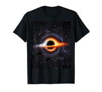 Concept de Disque d'acquisition Anneau Lumineux Espace Trou Noir T-Shirt