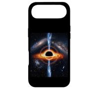Concept de Disque d'acquisition de Faisceau d'énergie Spatiale Trou Noir Coque pour iPhone Air