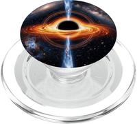 Concept de Disque d'acquisition de Faisceau d'énergie Spatiale Trou Noir PopSockets PopGrip pour MagSafe