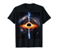Concept de Disque d'acquisition de Faisceau d'énergie Spatiale Trou Noir T-Shirt