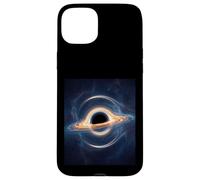 Concept de Flexion de Disque d'acquisition d'espace Trou Noir Coque pour iPhone 15 Plus
