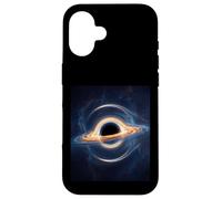 Concept de Flexion de Disque d'acquisition d'espace Trou Noir Coque pour iPhone 16