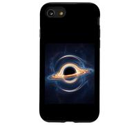 Concept de Flexion de Disque d'acquisition d'espace Trou Noir Coque pour iPhone SE (2020) / 7/8