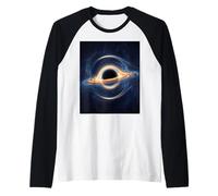 Concept de Flexion de Disque d'acquisition d'espace Trou Noir Manche Raglan