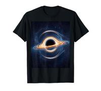 Concept de Flexion de Disque d'acquisition d'espace Trou Noir T-Shirt
