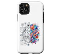 Concept de l'esprit créatif et analytique du Cerveau neurosciences Coque pour iPhone 11 Pro